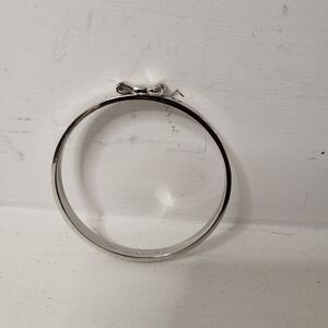 Kate Spade Silver Tone Bow Bracelet